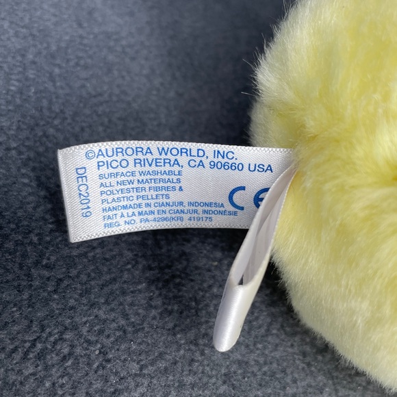 Aurora Chick Chickadee Rolly Pets Plush 5.5” - Picture 6 of 9